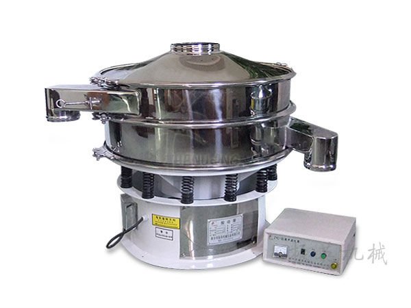 Ultrasonic fish powder sieving machine