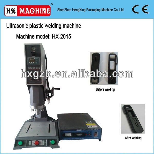 Ultrasonic plastic weld machine