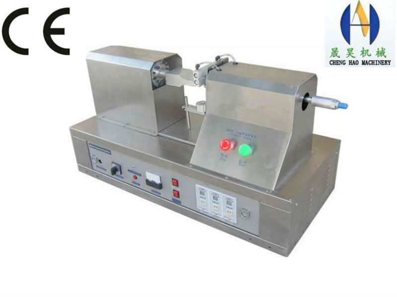 Ultrasonic soft tube sealer with cutting function for cosmetic