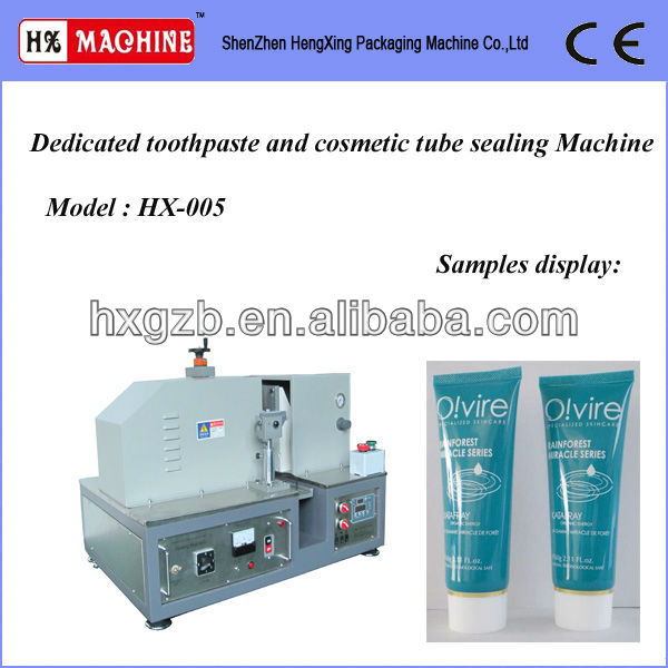 Ultrasonic Soft Tube Sealing Machine For Cosmetic Tube