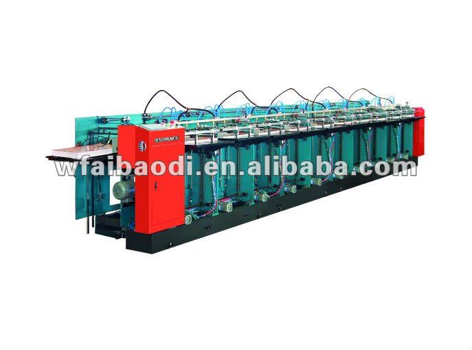 Unit type multiple collating machine