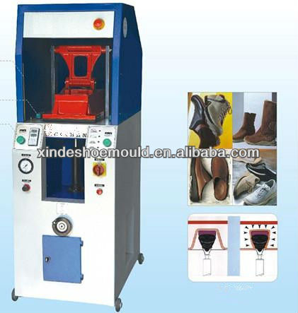 universal automatic cover type sole attaching machine/Single-Head Cover Type automatic Laminating Machine