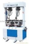 Universal shoe sole attaching machinery