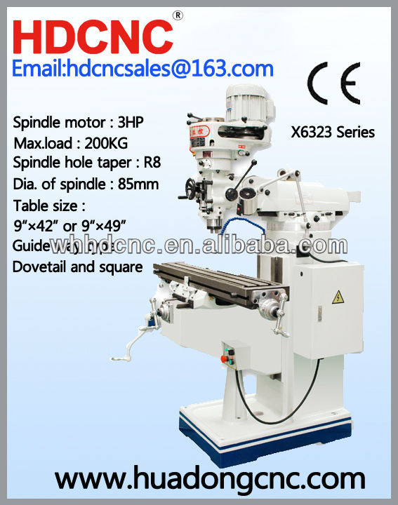 Universal Turret Milling Machine