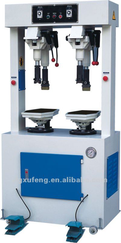 up and down sole pressing machine, sole attaching machine