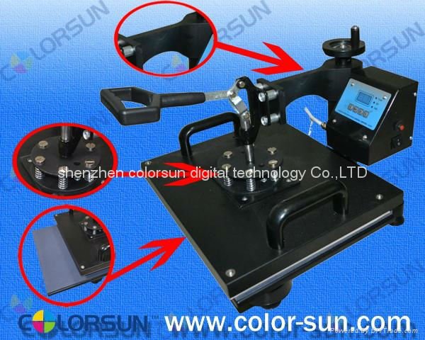 Upgrade Multifunction Combo heat press machine 8 in 1