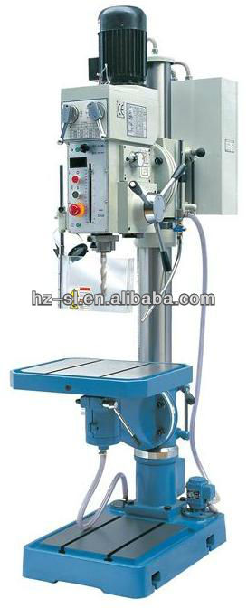 Upright drilling machine