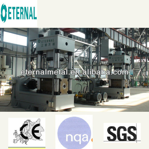 Upsetting Machine Used For Drill Pipe & Sucker Rod Upsetting (YW55 500/630/1250 ton)