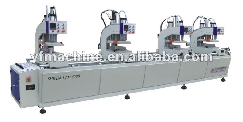 UPVC windows processing machines Four-head Seamless Welding Machine (Single Side)