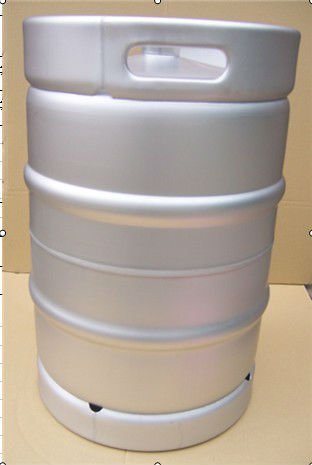 US STANDARD 58.6L STAINLESS STEEL BEER KEG 15.5GALLON KEG