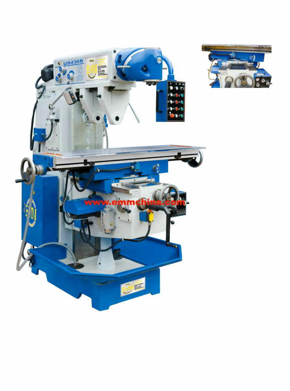 US436A universal vertical milling machine