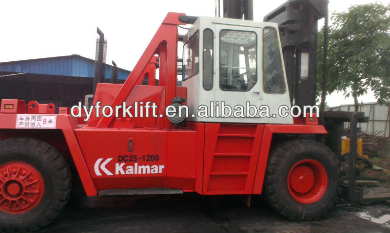 used 25t kalmar forklift