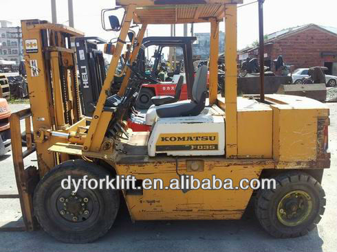 used 3.5t komatsu forklift