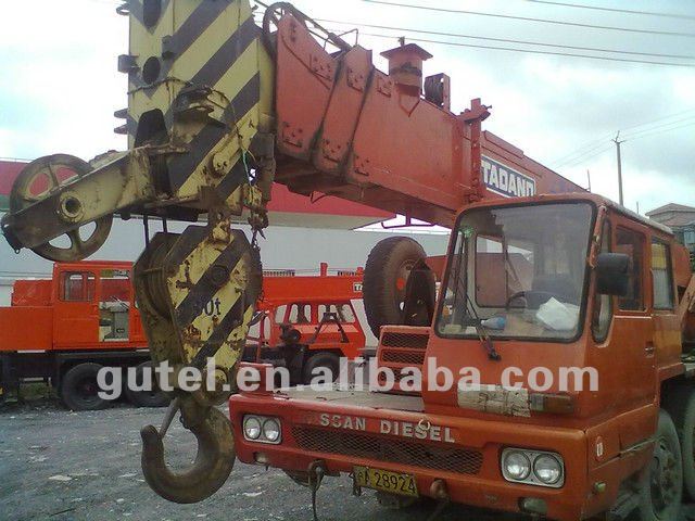 used 30ton crane tadano nissan crane,japan 30ton truck crane