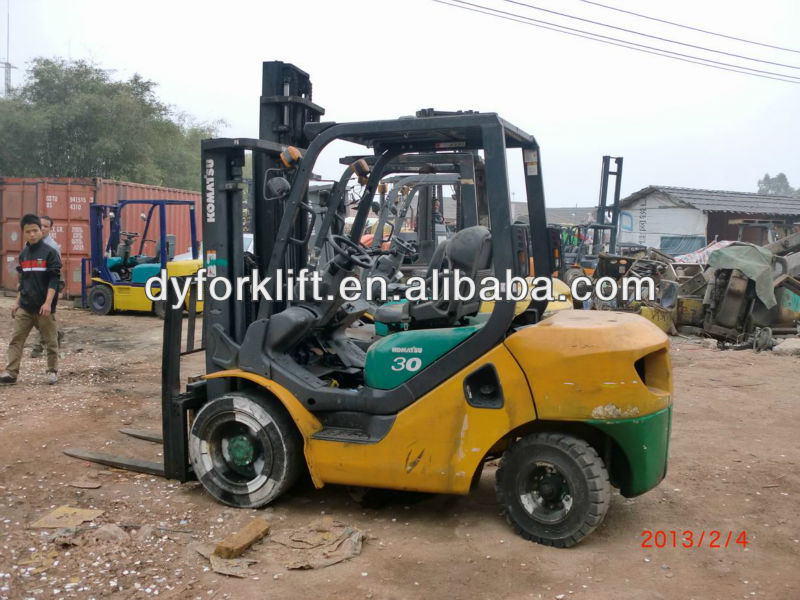 used 3T komastu forklift