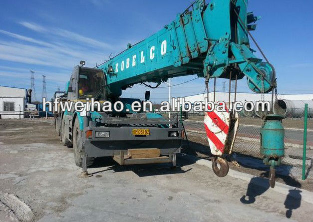 used 50ton rough terrain crane KOBELCO original