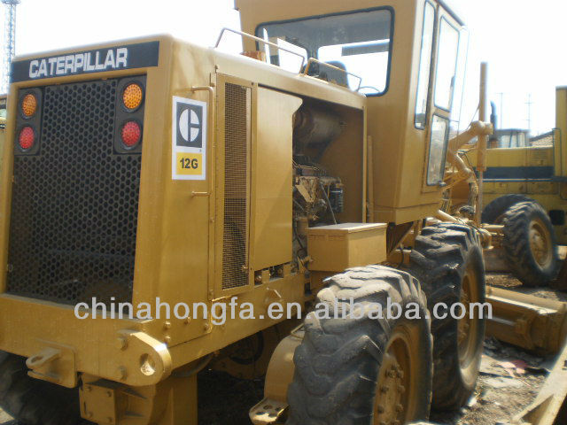 used American caterpillar 12G motor grader for sale