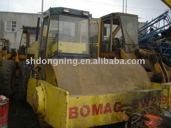 Used Bomag machine Roller 219