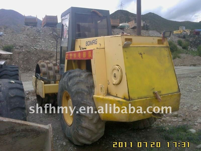 used bomag road roller