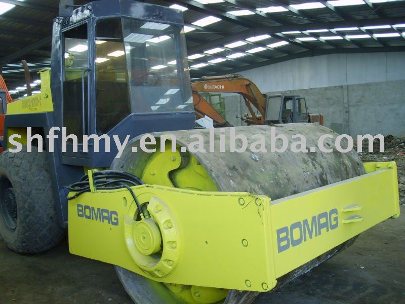 used Bomag road roller 217