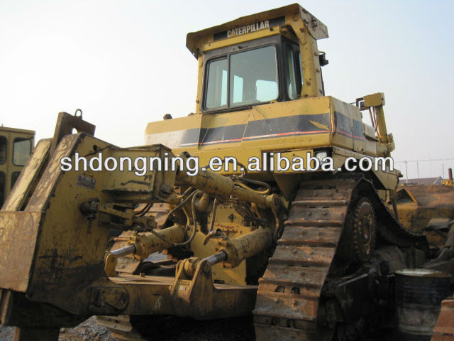 Used Bulldozer CAT D9, catd9r bulldozer in construction machinery