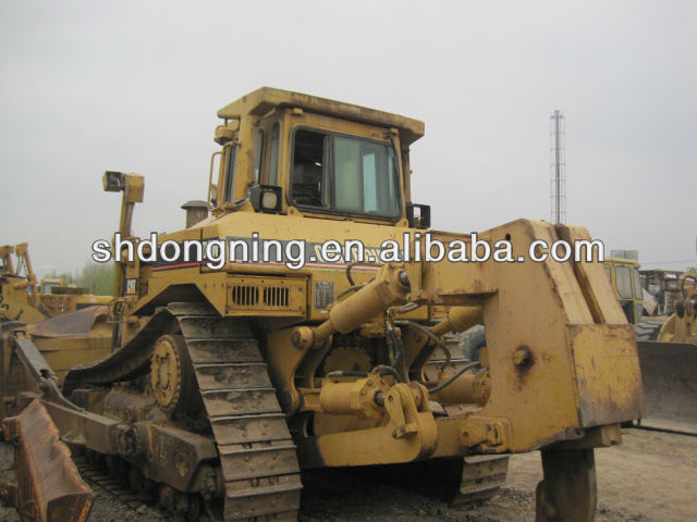 used bulldozer d8n in Shanghai China, used bulldozers in construction machines