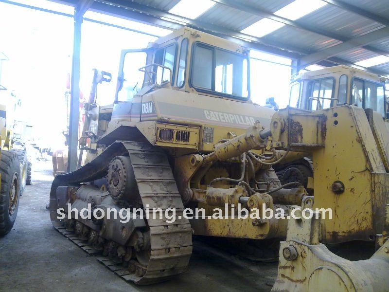 used bulldozer D8N, used dozers d8 in Shanghai China