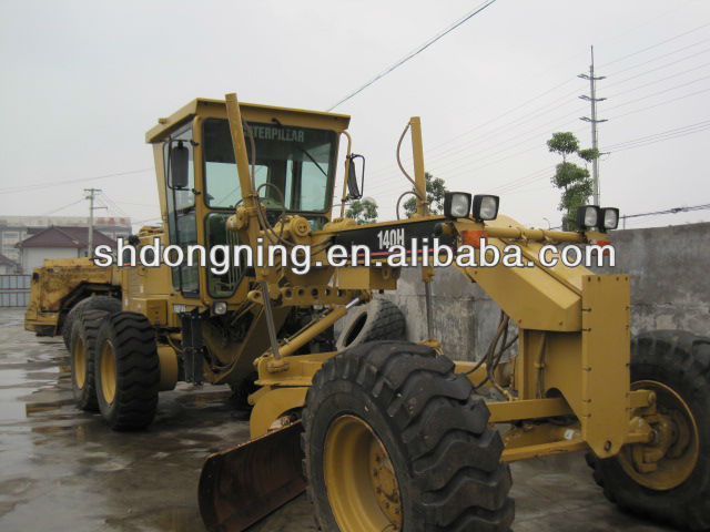 used CAT 140H used grader, cat 140h motor graders in Shanghai China