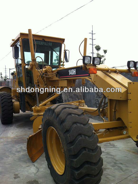 used CAT 140H used grader, cat 140h motor graders in Shanghai China