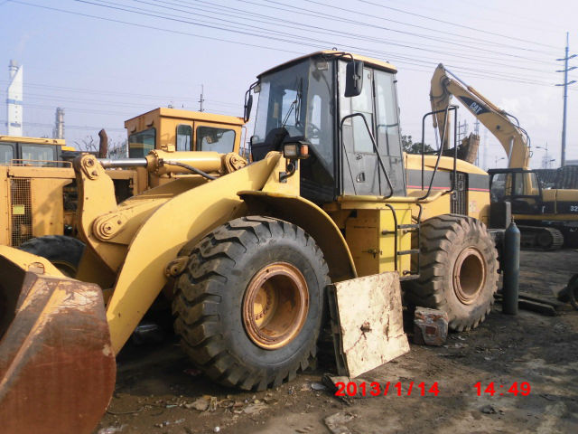 used caterpillar 966f wheel loader, used wheel loader, loader