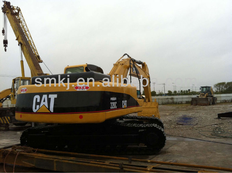 Used caterpillar excavator 320C, original from USA