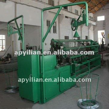 Used chain link fence weaving machine