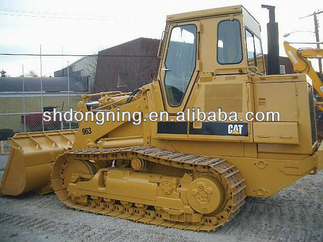 Used Chain loader CAT 963, Crawler Loader