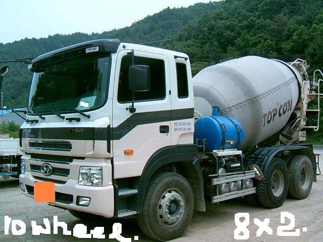 used concrete mixer truck