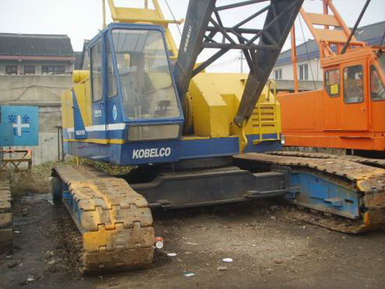 used crawler crane 55t brand kobelco original from japan