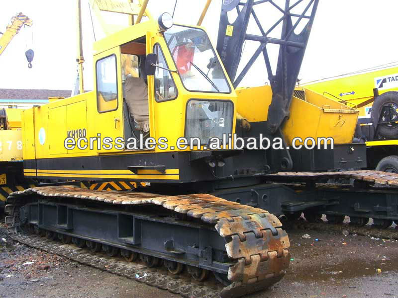 Used crawler crane hitach 50 ton, KH180