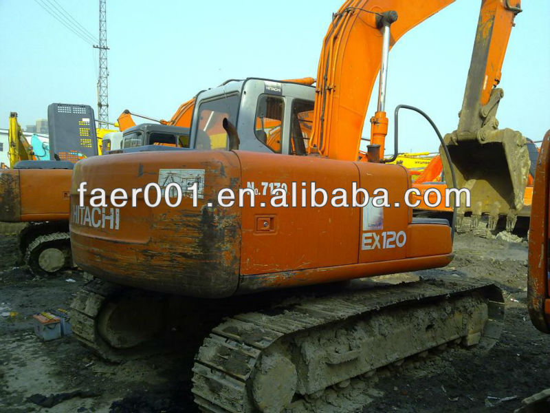 Used Crawler excavator EX120 sell at low price