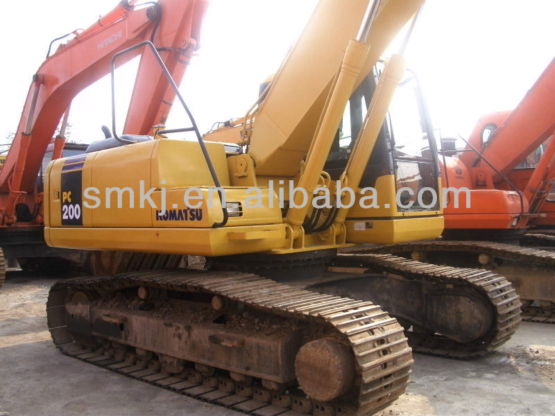 Used crawler komatsu excavator , pc200-7,original from Japan