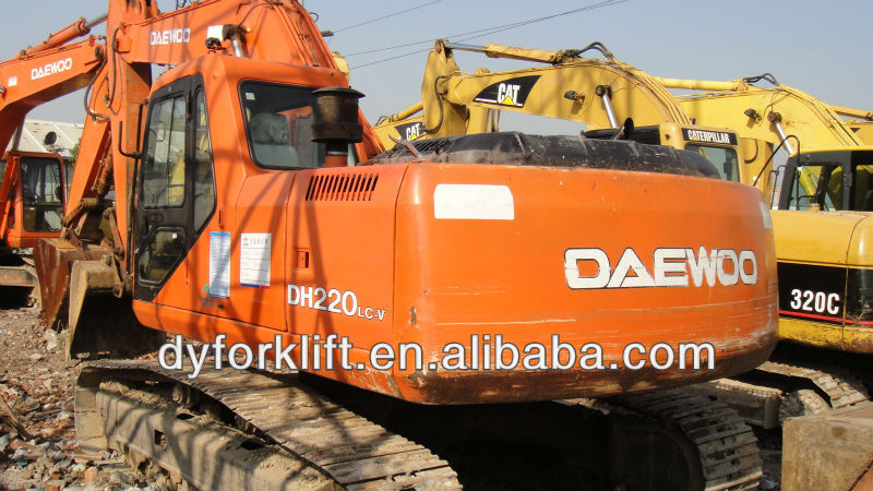 used daewoo excavator for sale