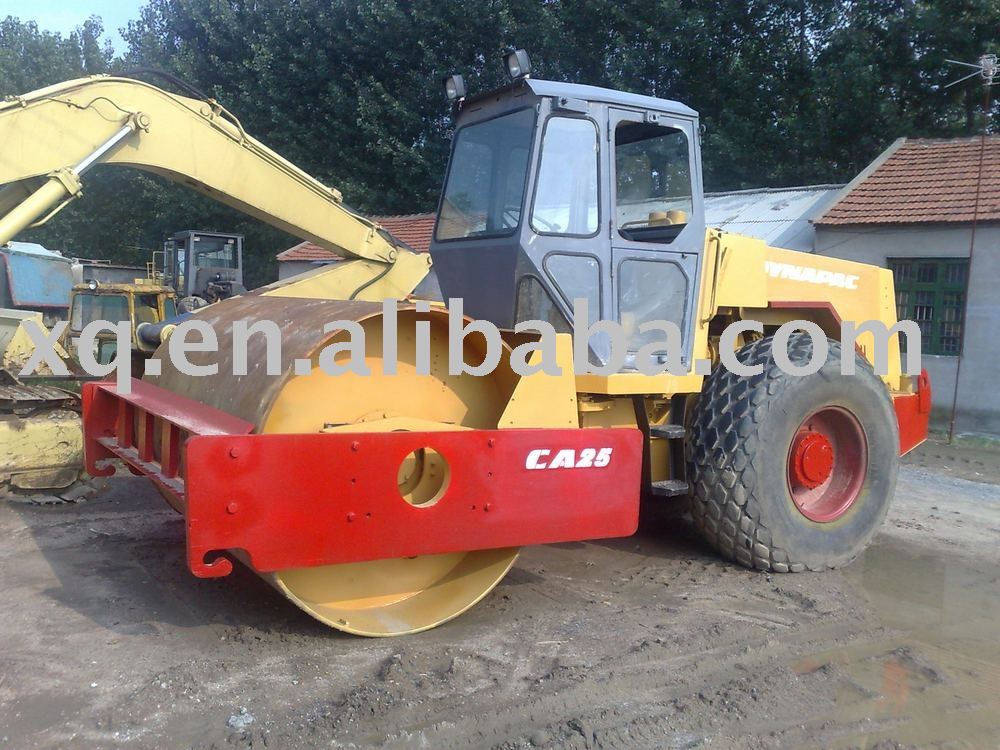 USED DYNAPAC CA25 VB ROAD ROLLER