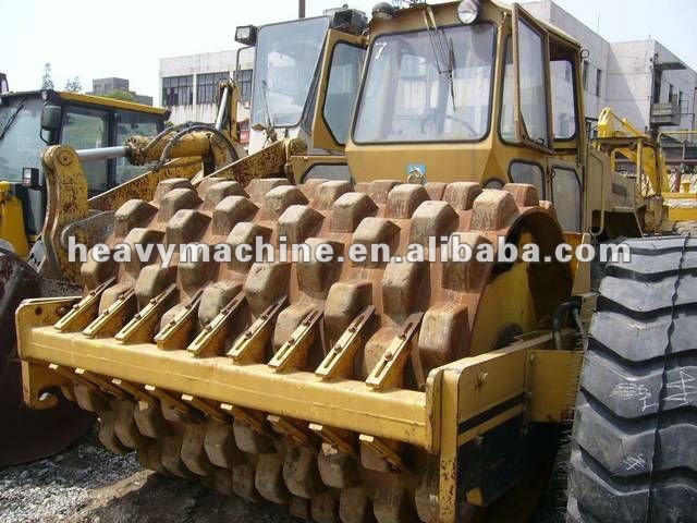 used dynapac ca25pd pad foot compactor road roller