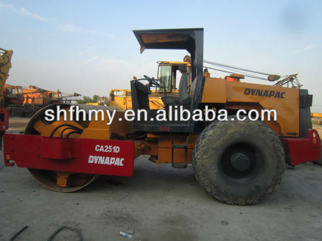 Used Dynapac road roller