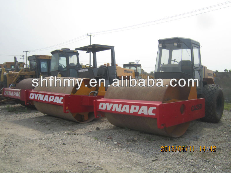 used dynapac roller