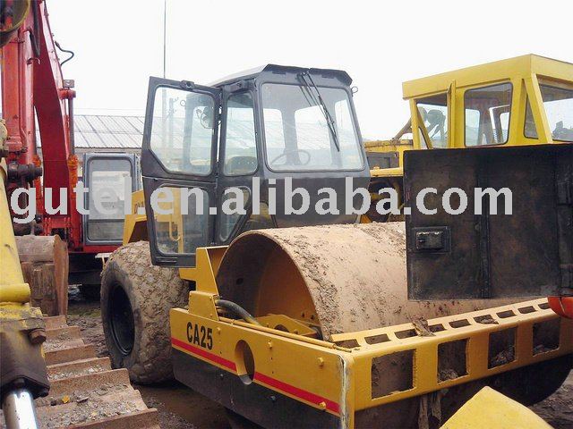 used dynapac tire road roller CA25D