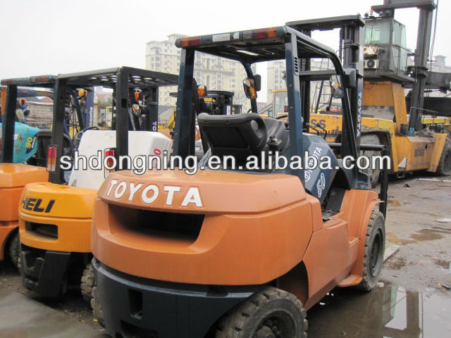 used folklift Toyota 5 ton, toyota 5 ton forklfit diesel engine, japanese forklift toyota