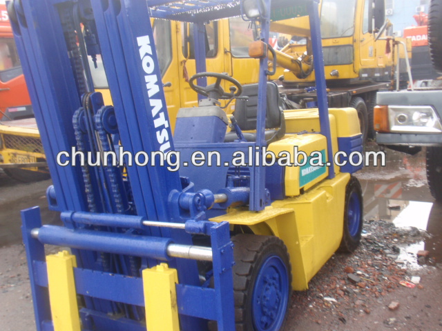 used forklift komatsu 5t FD50, cheap price, original from japan