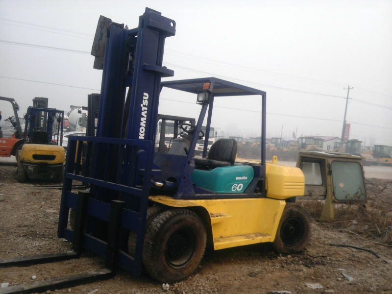 Used forklift komatsu 6 ton, FD60 Original from Japan