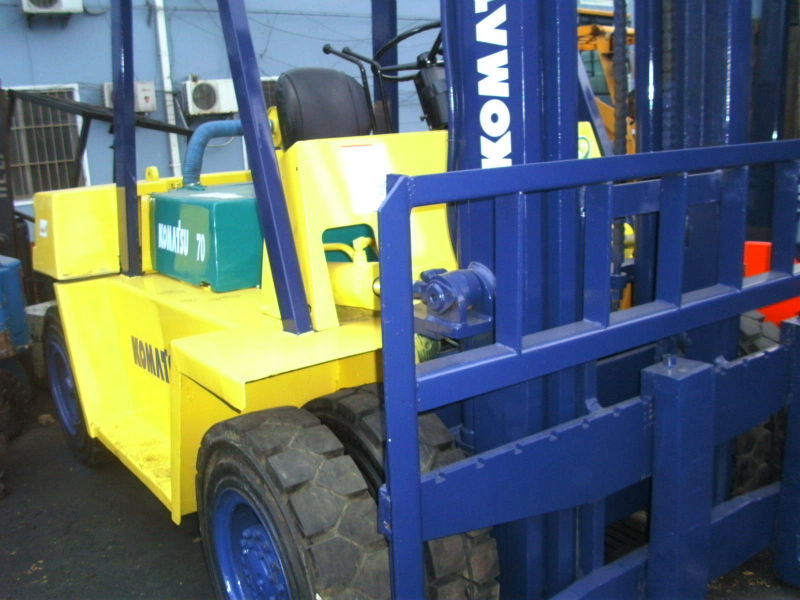 Used forklift komatsu 7 ton, FD70, Original from Japan