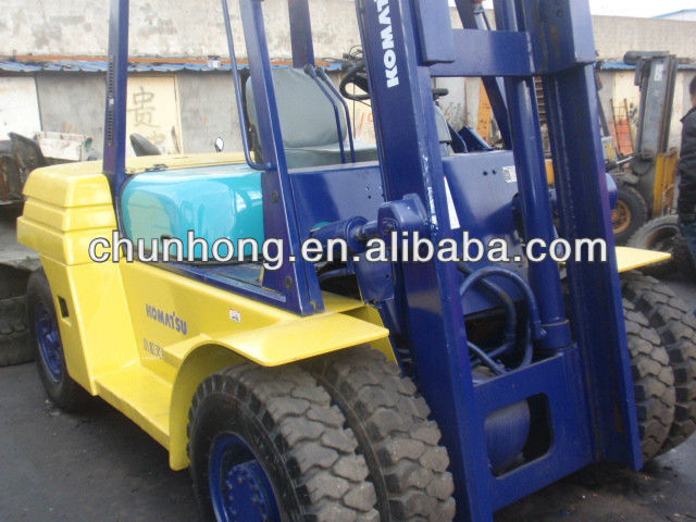 used forklift komatsu 7t, cheap price, original from japan