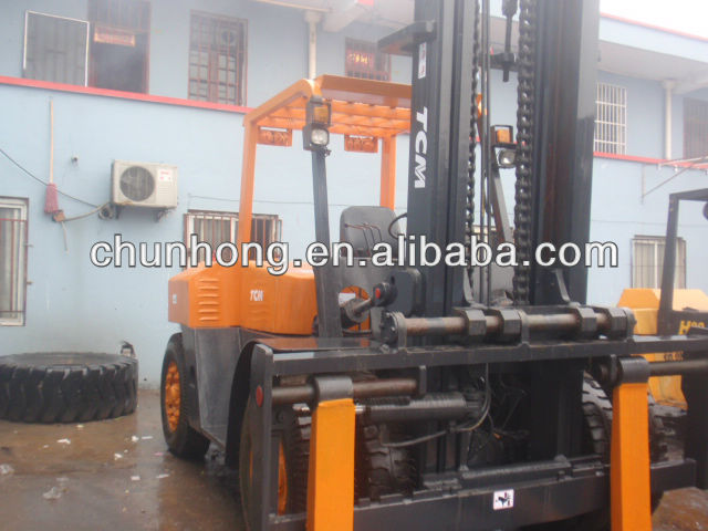 used forklift,TCM 15t forklift diesel, origin from japan, good quality